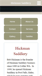 Mobile Screenshot of hickmansaddlery.com